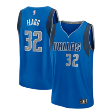 Youth Dallas Mavericks #32 Flagg blue 2026 NBA Jersey 0919->->